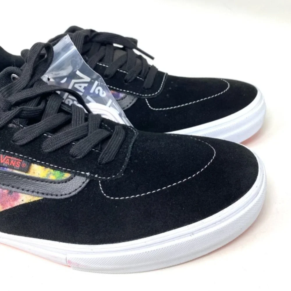 VANS Kyle Walker Low Top Black Women's Suede Canvas Size Sneakers VN0A5JIEBML